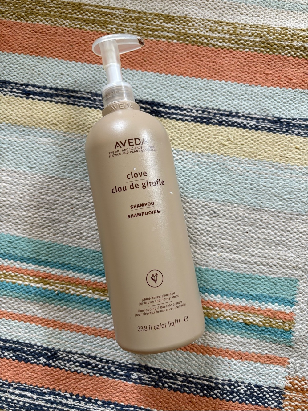 AVEDA Clove Shampoo - Used 50% Full